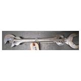 (4) OPEN END WRENCHES 3/8" - 1 1/2"