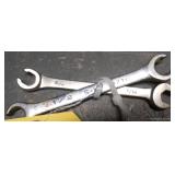(2) INJECTOR LINE WRENCHES (1) 1/2"/9/16" & (1) 7/16"