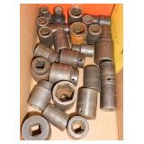 MISC 1/2" DRIVE IMPACT SOCKETS (27) PCS