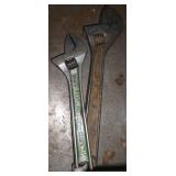 (1) AC 10" ADJ WRENCH & (1) CHANNELLOCK 8" ADJ WRENCH