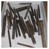 APPROX (29) PCS ASSORTED PUNCHES/CHISELS