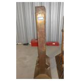 (2) HEAVY DUTY JACK STANDS 5" DIAMETER X 43" HEIGHT