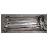 4 PC S-K COMBO WRENCH SET 1 1/8", 1 1/16", 1" & 15/16"
