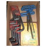 (3) EKLIND  & LAWSON ALLEN WRENCH SETS