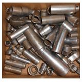 3/8" DRIVE RATCHET, PULL HANDLE, SWIVEL , SAE & METRIC SOCKETS (51) PCS