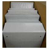 (11) ASSORTED SIZES 3 RING BINDERS