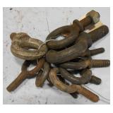 (10) ASSORTED EYEBOLTS