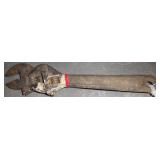 (1) 10" ADJUSTABLE WRENCH & (1) 6" ADJUSTABLE WRENCH