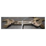 3 PC METRIC OPEN END WRENCHES 10/12MM, 19/22MM, & 24/27MM