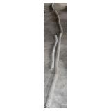 2" DIAMETER FLEXIBLE EXHAUST TUBING APPROX 22