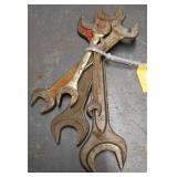 5 PC METRIC OPEN END WRENCHES (1)10/12MM, (1)13/17MM, (1)19/22MM, (1)24/27MM & (1)30/32MM