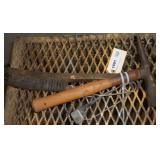 (2) FLINT TORCH STRIKERS, (1) CHIPPING HAMMER & (1) WIRE BRUSH