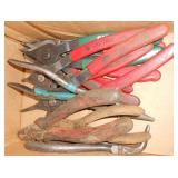 ASSORTED PLIERS (10) PCS