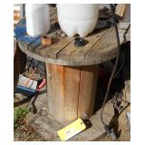 ALL WOODEN SPOOLS @ DOUBLEWIDE (1 LG, 2 MED, 4 SM.) ***SPECIAL LOADOUT INSTRUCTIONS