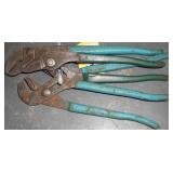 (3) ASSORTED CHANNEL LOCK PLIERS