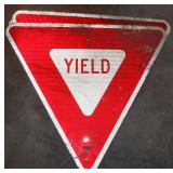 (3) YIELD SIGNS