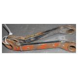 (2) RATCHETING WRENCHES 15/17MM