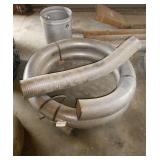 6" DIAMETER FLEXIBLE EXHAUST TUBING APPROX 25