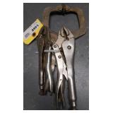 (3) ASSORTED VISE GRIPS