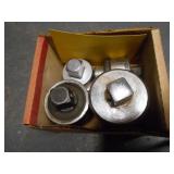 (3) 3/4" DRIVE RATCHET HEADS & (1) 1/2" DRIVE RATCHET HEAD (4) PCS