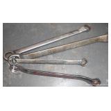 4 PC BOXED END WRENCHES (1) 1 1/16"/1 1/8", (1) 15/16"/1", (1) 13/16"/7/8"& (1)19/32"/25/32"