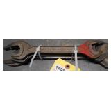 3 PC METRIC OPEN END WRENCHES (1) 24/27 MM, (1) 30/32 MM, & (1) 36/41MM