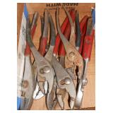 (7) ASSORTED PLIERS