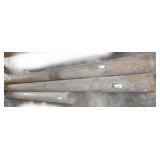 6" DIAMETER EXHAUST TUBING (3) PCS APPROX 26