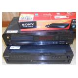 (1) SONY DVD PLAYER, (1) SONY DISC CHANGER & (1) SANSUI DISC PLAYER