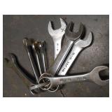 8 PC S-K SAE STUBBY WRENCH SET 3/8" - 3/4"