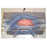 FAUX FIREPLACE LOGS (ELECTRIC) WORKING