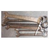 6 PC COMBO WRENCH SET 13/16", 7/8", 1 1/8" 1 3/16", 1 1/4" &  1 5/16"
