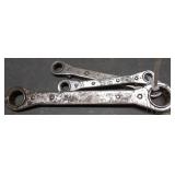 RATCHETING WRENCHES (1) 3/8"/7/16", (1) 1/2"/9/16", & (1) 3/4"/7/8"
