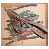 ASSORTED PLIERS (10) PCS