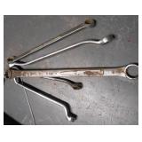 (5) BOXED END WRENCHES 1/2"- 1"