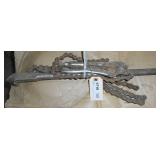 (2) CHAIN WRENCHES