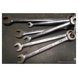 MISC RATCHETING WRENCHES 8MM, 9MM, 3/8", 11MM, 13MM & 17MM