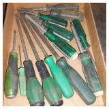 (13) ASSORTED SCREWDRIVERS