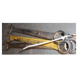 (1) 1 7/16", (1) 1 3/8", & (1) 1 5/16" COMBO WRENCHES