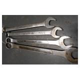 (4) COMBO WRENCHES 1"-1 1/4"
