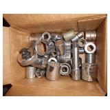 3/8" DRIVE CHROME SOCKETS, METRIC, SAE & ETC (37) PCS