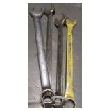 4 PC COMBO WRENCH SET 1 1/8", 1 1/16", 1", 15/16"
