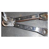 (1) 13/14MM & (1) 1/2"/9/16" RATCHETING WRENCHES