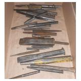 APPROX (29) PCS ASSORTED PUNCHES/CHISELS
