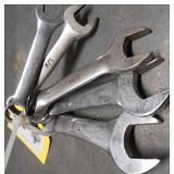 5 PC SAE STUBBY WRENCH SET 7/16" - 7/8"