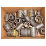 3/8" DRIVE IMPACT SOCKETS, METRIC, SAE & TORX (29) PCS