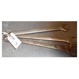 (3) COMBO WRENCHES 1 1/16", 1 1/8" & 1 1/4"