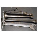 (8) COMBO WRENCHES 1/2" - 15/16"