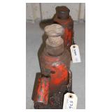 (2) BOTTLE JACKS