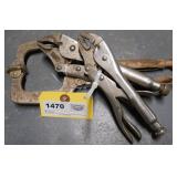 (3) ASSORTED VISE GRIPS